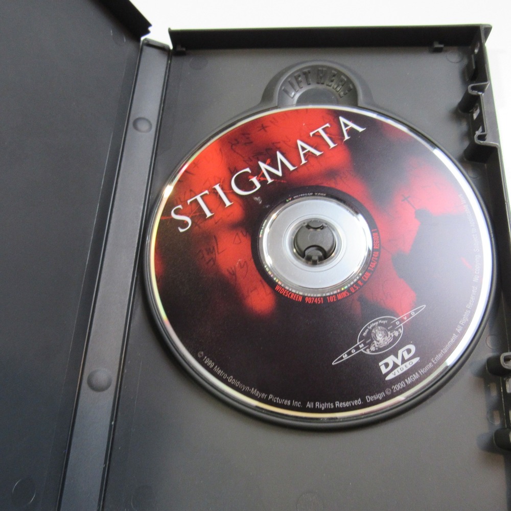 Stigmata DVD 1999 MGM Horror‎ Movie Patricia Arquette Jonathan Pryce